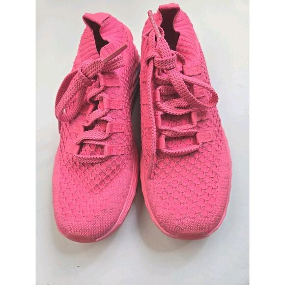 NOBULL Allday Knit Runner EUC Size Mens 7.5 Womens 9 Pink Athletic - Picture 5 of 13